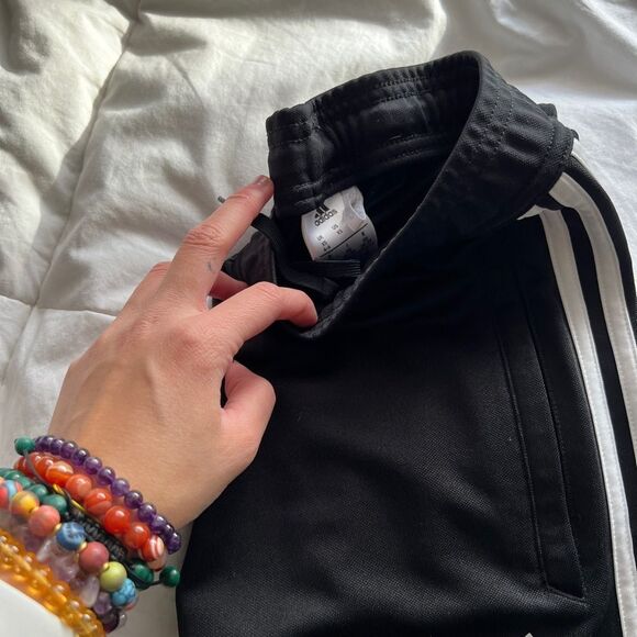 ADIDAS PRIMEBLUE SST TRACK PANTS Women Black Size XS - Picture 6 of 16